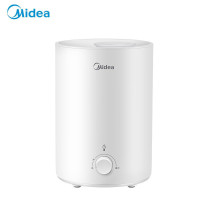 美的(Midea)加湿器迷你净化器小型家用卧室香薰喷雾器增湿大雾量孕妇婴儿 白色