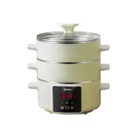 美的(Midea)多用途锅 电蒸锅 电火锅 家用多功能 蒸煮一体电锅智能预约定时三层11L大容量