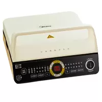 美的(Midea)电饼铛家用双面加热可拆洗不沾加深加大煎饼锅烙饼锅深盘三明治早餐机电饼锅 [双面煎烤]