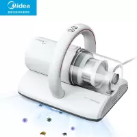 美的(Midea)除螨仪 有线手持床上家用吸尘 深层清洁热风除湿 白色