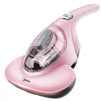 美的(Midea)除螨仪手持床上家用商用吸尘 除尘除螨紫外线杀菌 粉色
