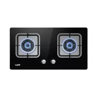 华帝(VATTI)(液化气)燃气灶 双灶台打火灶具 家用台式嵌入式 4.5kW猛火灶 钢化玻璃 4.1kW 天然气