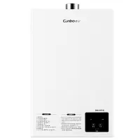 康宝(Canbo)燃气热水器 家用 智能恒温 强排式 公寓洗澡热水 分段燃烧 低水压启动 16升 天然气