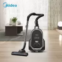 美的吸尘器家用大吸力强力手持卧式大功率小型技术除螨吸尘机 黑色