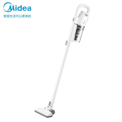 美的(Midea)吸尘器家用手持立式有线吸尘器 二合一强劲吸力 车用 白色