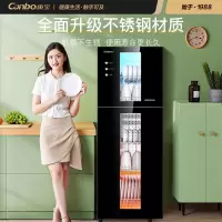 康宝(Canbo)消毒柜 家用小型立式 厨房餐具 碗筷茶杯消毒碗柜 大容量 高温二星级消毒柜 210L[125℃高温杀