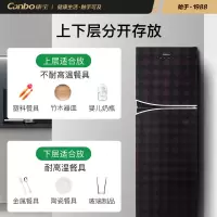 康宝(Canbo)消毒柜商用大容量消毒碗柜立式双开门家用食堂餐厅餐具保洁碗柜臭氧茶杯红酒餐具收纳柜 高温(5层300升,