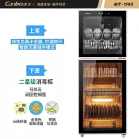 康宝(Canbo)消毒柜立式家用 厨房 负离子 智能储存 大容量 商用 二星高温消毒餐具碗筷柜 (250升)