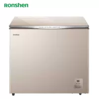 容声(Ronshen) 100升小型冷柜一级能效冰柜家用囤货节能低噪电脑控温冷冻冷藏转换单温柜 208升卧式冷柜[
