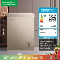 容声(Ronshen)100升小型家用冰柜冷冻冷藏迷你冷柜一级能效电脑控温 [电脑控温]100升家用囤货好物