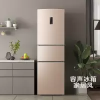 容声(Ronshen)221升三门冰箱风冷无霜节能低噪中门软冷冻家用租房电冰箱 221升风冷无霜