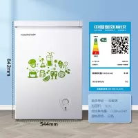 容声100L小冰柜家用冷柜节能保鲜商用小型冷冻保鲜两用囤货小冰箱 白色