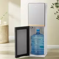 美的饮水机正品家用饮水机下置水桶智能家用全自动冷热 冰川银 冰热