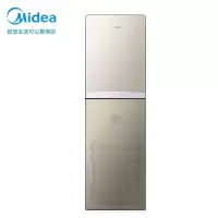美的(Midea)饮水机家用下置式桶装水办公室立式温热两用茶水机 摩卡金