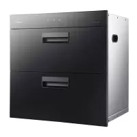美的(Midea)嵌入式消毒柜家用智能100L大容量 二星级高温WIFI控制消毒碗柜