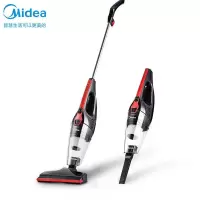 美的(Midea) 吸尘器 家用手持推杆二合一小型立式吸尘机大吸力大功率 红色
