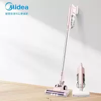 美的(Midea) 无线手持充电除螨吸尘器 家用车载大吸力立式 持久续航 无线无绳 一机多用 冰莹粉
