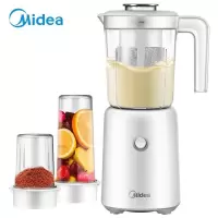 美的(Midea ) 榨汁机便携式榨汁机多功能大容量家用养生料理机果汁机搅拌机智能 搅拌杯+研磨杯+榨汁杯+滤网