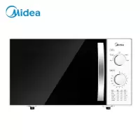 美的 (Midea)快捷微波炉转盘加热 旋钮操控 精准控温 五档火力23升