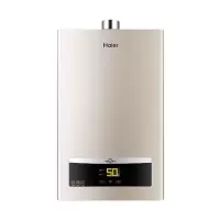 海尔(Haier)燃气热水器13升16升智能速热恒温水汽双调智能增压强排式净垢洗浴厨房卫生间 12升-[变频恒温+水气双