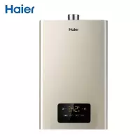 海尔(Haier)燃气热水器智能恒温速热 CO防护 即热式 强排式燃气热水器全国联保 [一厨两卫]16L-(12T)