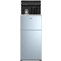 海尔(Haier) [高端]智能茶吧机冰热家用全自动饮水机 下置水桶台式多功能 制冷多档调温 冷热款(蒂芙尼蓝)