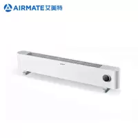 艾美特(AIRMATE) [石墨烯速热]踢脚线取暖器家用电暖器节能省电暖气片客厅卧室办公居浴两用移动地暖 [约1.1米石