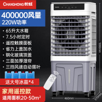 长虹冷风机工业水空调家用空调扇商用大型移动水风扇加水制冷风扇 高1米[家用]遥控式