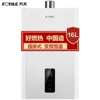 方太(FOTILE)16升多重防护新品平衡式家用平衡机天然气燃气热水器安全畅浴