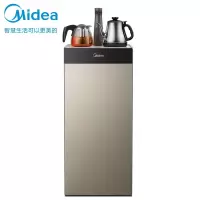 美的(Midea)饮水机茶吧机家用下置式 多功能智能自主控温 立式温热型饮水机 茶香系列