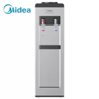 美的(Midea)饮水机 家用立式办公温热型多重防干烧饮水器[山脉灰]