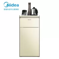 美的华凌茶吧机家用立式饮水机下置茶艺泡茶机智能家电新款 商场同款-摩卡金 温热
