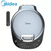 Midea/美的 电饼铛加深悬浮双面加热可拆洗多功能煎烤机 蓝色