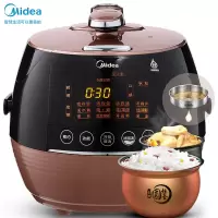 美的(Midea)电压力锅 一键祛脂浓香翻滚 精控火候可预约 12大菜单功能 双胆电高压锅家用电锅