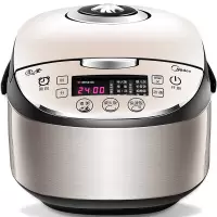 美的(Midea)电饭煲4L涡轮动力圆灶釜内胆全智能电饭锅3-5-6人 4升圆灶釜内胆家用电锅