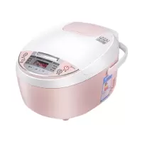 美的电饭煲家用3L电饭锅蛋糕锅小型1-2-3人迷你智能多功能 粉色家用电锅