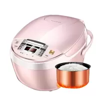 美的电饭煲锅3L升家用智能预约多功能煲蛋糕小型1-4人煮饭锅 〖公主粉〗家用电锅
