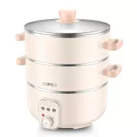 苏泊尔(SUPOR) 多用途锅 电蒸锅多功能家用电火锅 8L大容量不沾锅电煮锅 一键火锅,快速美味家用电锅