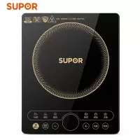 苏泊尔(SUPOR)电磁炉 大功率触控 六大烹饪功能 耐用面板 定时功能电磁灶火锅炉(汤锅+炒锅) 线下颜值款2200