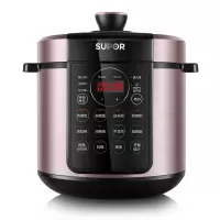 苏泊尔(SUPOR)电压力锅5升家用加深双胆煮饭煲汤多功能无水焗电高压锅 5L电高压锅家用电锅