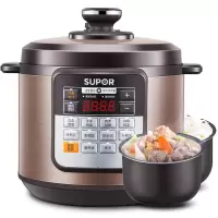 苏泊尔(SUPOR)电压力锅6L双胆电高压锅升家用高压锅大容量智能预约高压煮饭煲汤锅家电家用电锅
