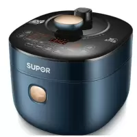苏泊尔 (SUPOR) 家用电压力锅 精钢球釜内胆 智能预约烹饪 5L双胆高压锅 5L IH聚能加热 10分钟快手菜
