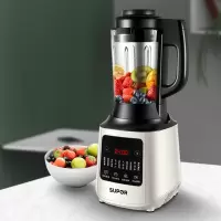 苏泊尔破壁机家用全自动加热多功能破壁料理机豆浆机婴儿辅食机 白色