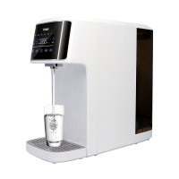 海尔(Haier)净水器饮水机家用净饮一体机 即热式反渗透纯水机矿化净水机台式免安装 升级款