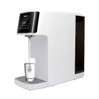 海尔(Haier)净水器饮水机家用净饮一体机 即热式反渗透纯水机矿化净水机台式免安装 升级款