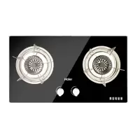 Haier/海尔 (12T) 燃气液化气煤气灶双灶家用嵌入式炉灶台 天然气