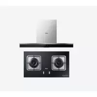 Haier/海尔 吸油烟机燃气灶套餐家用烟机灶具套装 大火力 U+智能控制 天然气