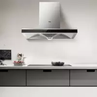 Haier/海尔 顶吸式抽油烟机家用小型厨房大吸力脱排吸油烟机 冷灰