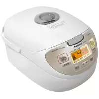 Panasonic/松下 智能电饭煲4L备长炭黑锅预约做蛋糕 白色家用电锅