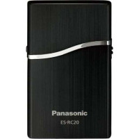 松下(Panasonic)电动剃须刀 卡片式金属外壳男士旅行出差便携刮胡刀 黑色